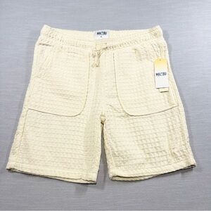 Malibu By Drill Clothing Co. Men’s Comfort Antique White Shorts Size XL NWT